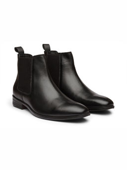 DABLR SHOES - Chelsea Boots Black Leather Shoes