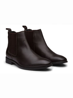 DABLR SHOES - Chelsea Boots Brown Leather Shoes