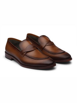 DABLR SHOES - Cullman Chestnut Brown Leather Shoes