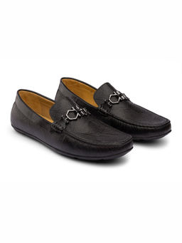 DABLR SHOES - Manchester Black Leather Shoes