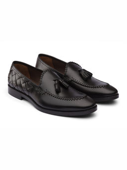 DABLR SHOES - Milano Black Leather Shoes