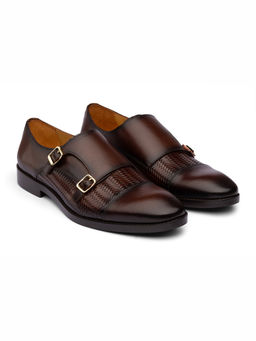 DABLR SHOES - Moscow Chestnut Brown Leather Shoes