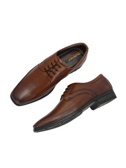 Valentino - Men Premium Leather Lace-Up Formal Shoes