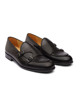 DABLR SHOES - Valencia Black Leather Shoes