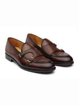 DABLR SHOES - Valencia Chestnut Brown Leather Shoes