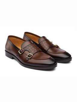DABLR SHOES - Wessex Chestnut Brown Leather Shoes