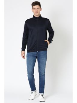 Reebok - Men Navy Blue Jacket