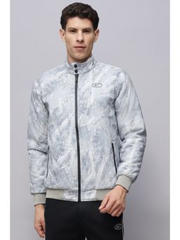 Reebok - Men's for Athleisure Grey Reversible Jacket