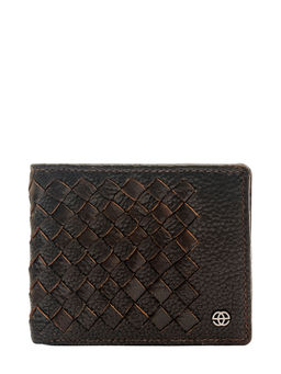 Eske - Ellis Leather Men's Two Fold Wallet Brown Tornedo