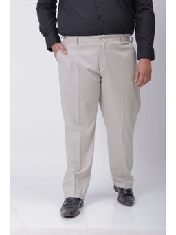 Hardsoda - Grey Self Design Trouser