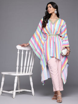 Ahalyaa - Women Traditional Wear Kaftan with Pant (Set of 2)