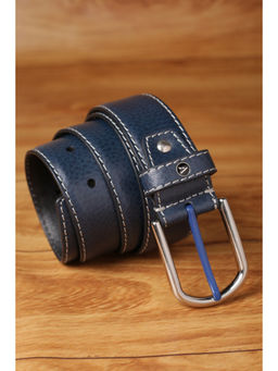 Van Heusen - Men Navy Textured Casual Belt