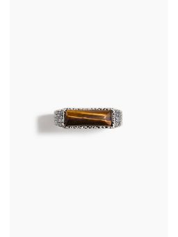 H&M - Men Brown Signet Ring