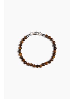 H&M - Men Brown Beaded Bracelet