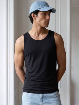 Bewakoof - Men's Jet Black Vest