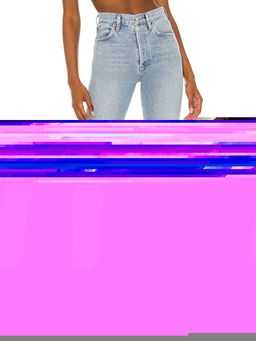 AGOLDE - Riley High Rise Straight Crop