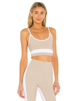 BEACH RIOT - Eva Sports Bra Beige