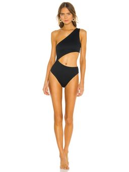 BEACH RIOT - Celine One Piece Black