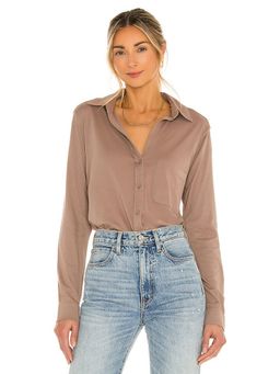 Bobi by Revolve - Light Weight Jersey Button Up