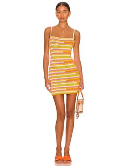 Camila Coelho - Rhea Open Stitch Mini Dress