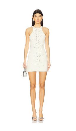 David Koma - Crystal Speckled Mini Dress