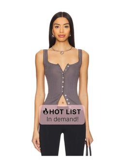 Free People - End Game Pointelle Tank