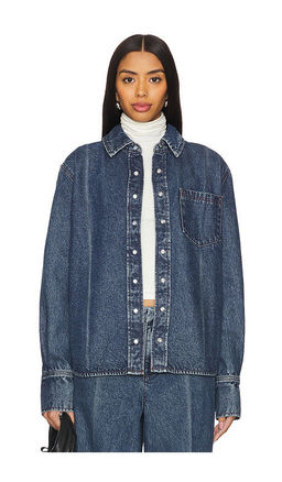 GRLFRND - Mae Button Down