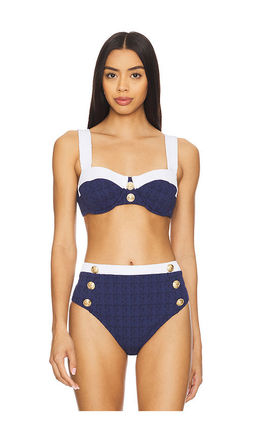 L'AGENCE - Alexandria Structured Bikini Top
