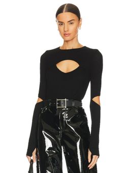 Michael Lauren - Houston Long Sleeve Fitted Top