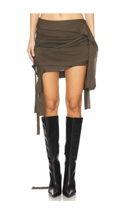 Ottolinger - Drape Lounge Mini Skirt