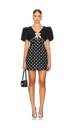 Rebecca Vallance - X Nicky Hilton Alivia Short Sleeve Mini Dress