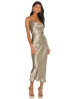 Shona Joy - La Lune Bias Cowl Midi Dress