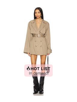 SNDYS - Victoria Mini Trench Dress