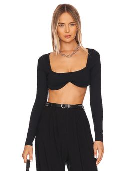 Susana Monaco - Sweetheart Crop Top