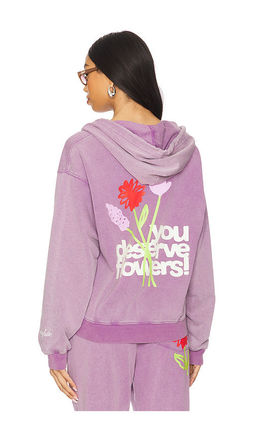 The Mayfair Group - You Deserve Flowers Fitted Hoodie