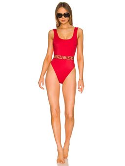 VERSACE - Belted Detail One Piece