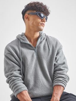 HIGHLANDER - Mens Oversized High Neck Drop Shoulder Hoodie