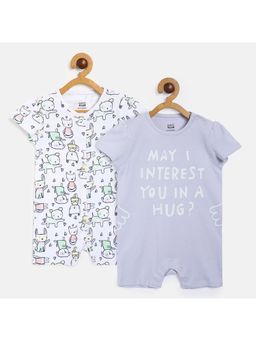 MINI KLUB - Baby Girls Multi Romper (Set of 2)