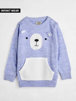 The Souled Store - Teddy Ears Infant Girls Sweater