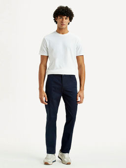 Levi's - Men'S 511 Navy Blue Slim Fit Mid Rise Chinos