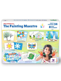 TOYKRAFTT - Sparkling Hobby Vistas - DIY Sand, Sequin & Glitter Art Craft Kit (7-12 Years)