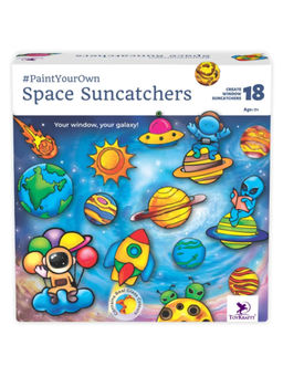 TOYKRAFTT - Space Suncatchers Glass Painting Kit - DIY Window Art (7-12 Years)