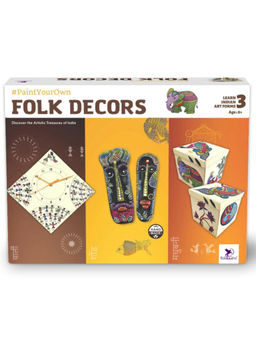 TOYKRAFTT - DIY Indian Art Kit - Madhubani, Warli & Gond (7-12 Years)