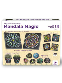 TOYKRAFTT - Dot Mandala Art Kit - Mandala Magic (7-12 Years)