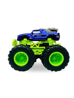 Tak Tak Toys - 1:64 Die-Cast Off Road Monster Car - 08 (Blue/Green) (3 Years)