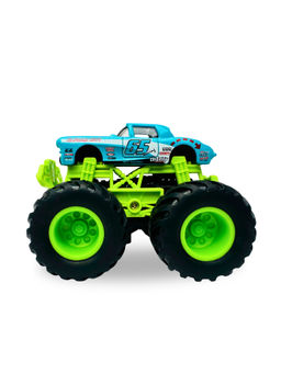 Tak Tak Toys - 1:64 Die-Cast Off Road Monster Car - 09 (Blue/Green) (3 Years)