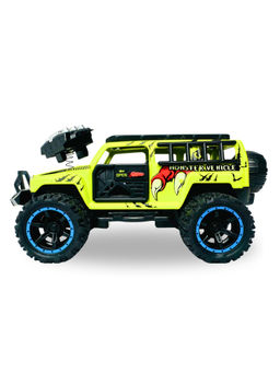 Tak Tak Toys - 1:32 Die-Cast Off Road Monster Car - 4 Seater - Green (3 Years)