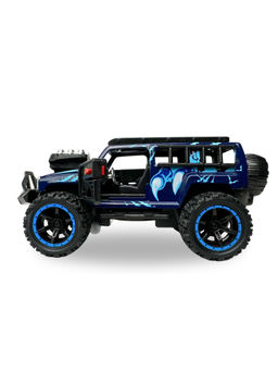Tak Tak Toys - 1:32 Die-Cast Off Road Monster Car - 4 Seater - Blue (3 Years)