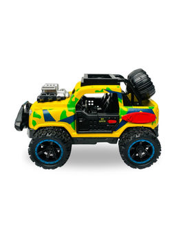 Tak Tak Toys - 1:32 Die-Cast Off Road Monster Car - 2 Seater - Yellow (3 Years)