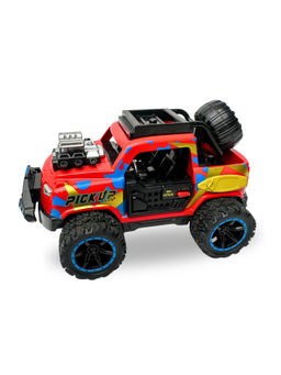 Tak Tak Toys - 1:32 Die-Cast Off Road Monster Car - 2 Seater - Red (3 Years)